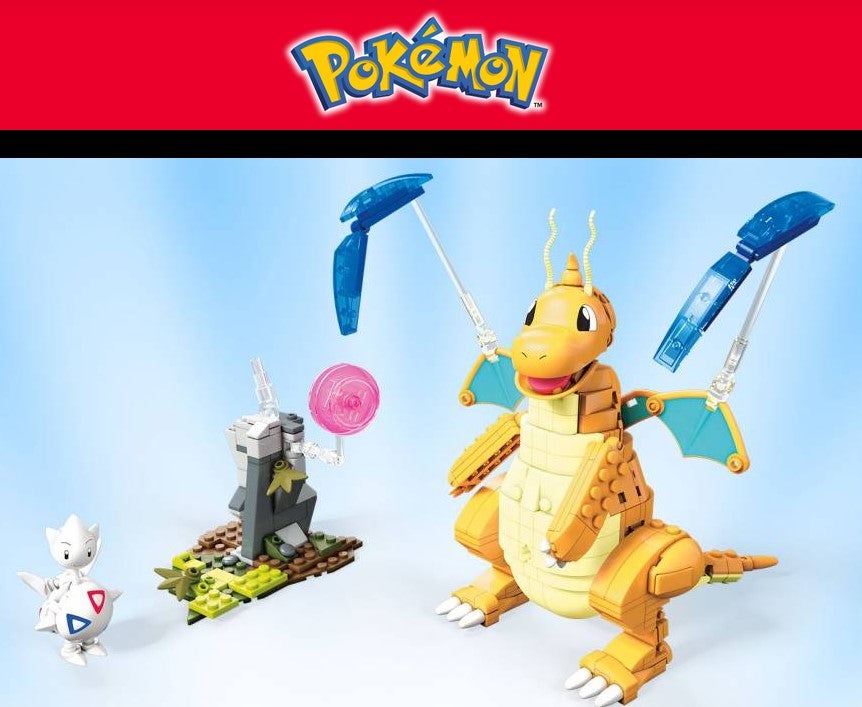 Mega construx dragonite hot sale