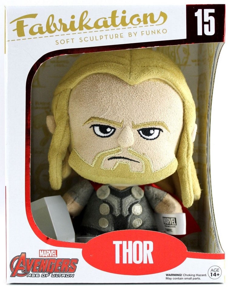15 Thor Marvel Avengers Fabrikations Soft Sculpture by Funko