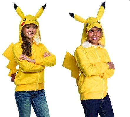 POKEMON Pikachu Zip Up Hoodie Youth Size L M on Queen West